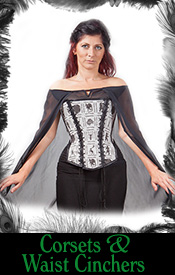 burlesque, gothic, rockabilly corsets and waist cinchers