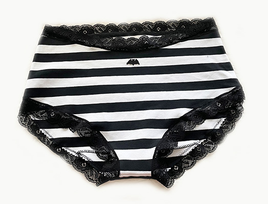 gothic stripes panties